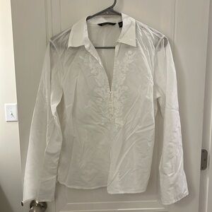Eddie Bauer Embroidered Blouse